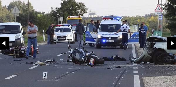 Súlyos motoros baleset történt a 47-esen hétvégén Súlyos motoros baleset történt a 47-esen hétvégén