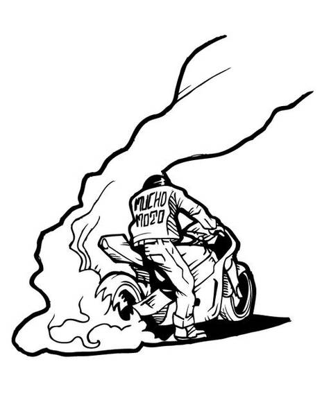 Muchomoto, a titokzatos motoros illusztrátor