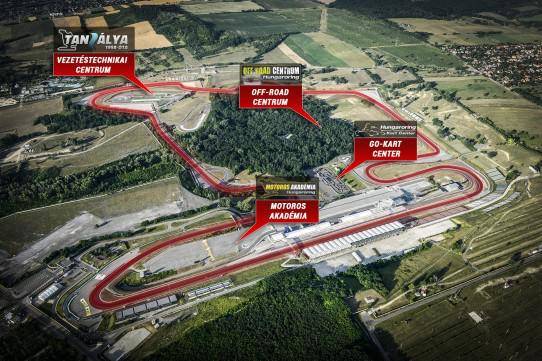 Jártál már a Hungaroring vezetéstechnikai tanpályán?