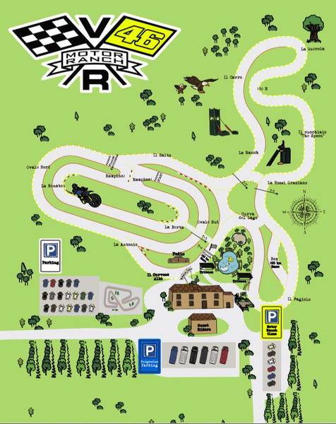 100km-es verseny volt hétvégén a Rossi Ranchon