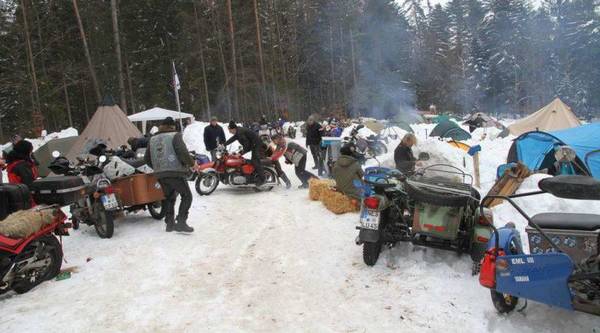 Idén végre hó is akadt bőven a 63. Elefantentreffen rendezvényen