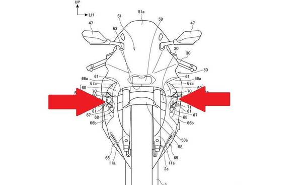 A 2020 Honda Fireblade már aktív aero elemekkel jönne?