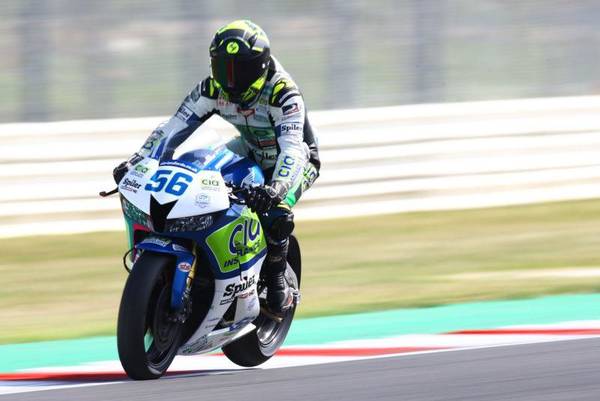 Sebestyén Peti Yamahával az OXXO Hungary Yamaha Toth Team csapatban
