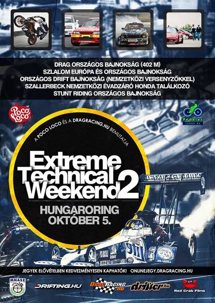 Hétvégi programajánló: Extreme Technical Weekend 2
