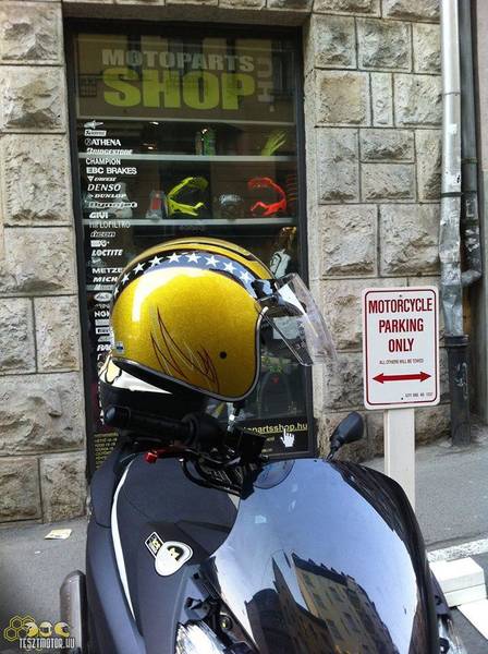 MotoPartsShop akció a motorkiállításon