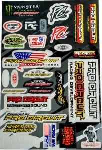 Pro circuit DC22DLX Deluxe matrica Kipufogó leömlők és összekötő csövek
