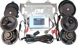 J &amp; m RKT6-400HC14-UL4 erősítő és hangszóró készlet 