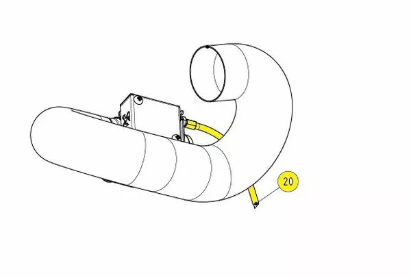 AKRAPOVIC P-HF805 cserealkatrészek a kipufogógázhoz (8503 MISC alkatrészek) Motor kipufogó alkatrész 0
