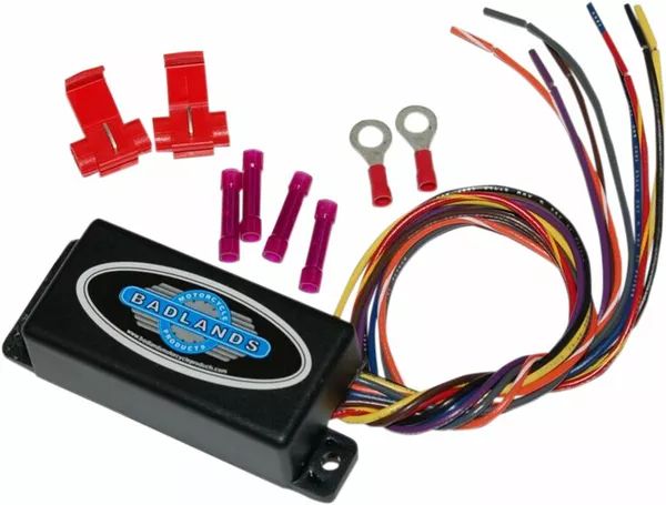 Badlands Ill-01 megvilágító plug-in stílusú futás, fék és fordulójel-modul Féktárcsa és alkatrészei 0