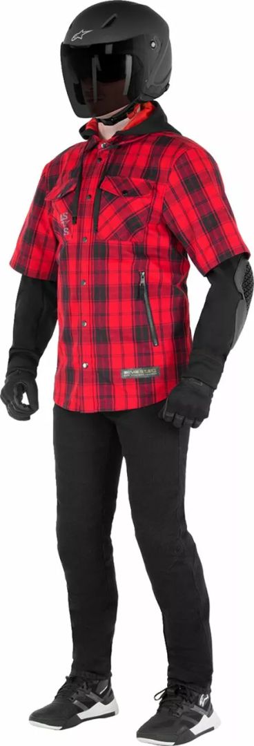 Alpinestars 4300424-3136-M Mo.st.eq Tartan Jacket Motoros kabát 2