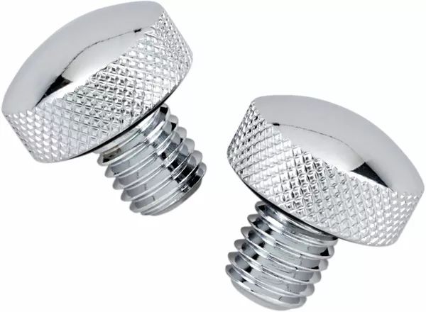 Drag specialties 74549 Chrome Knurled Boltkészlet a Softail Seat -hez 0