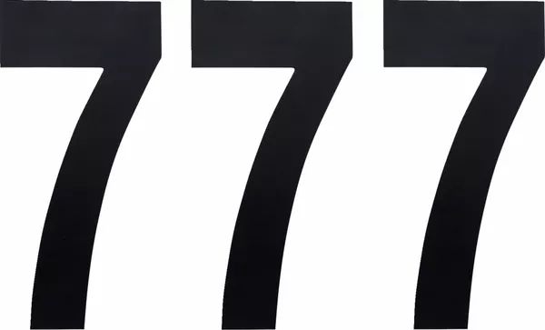 Factory effex 02-4457 Standard számok 0