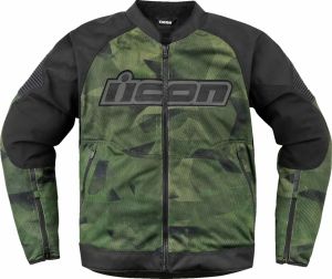 Icon 2820-6711 OVERRORD3 MESH ™ CAMO kabát Motoros kabát