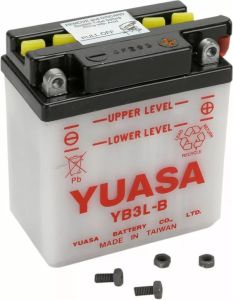 Yuasa YB3L-B (DC) hagyományos akkumulátor Akkumulátor és tartozékai