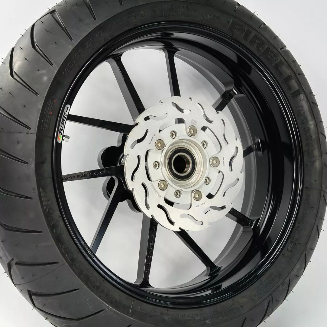 Moto-master 110589 Flame sorozatú rotor hátsó Féktárcsa és alkatrészei 1