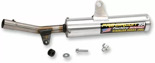 Pro circuit SQH86250-304 304 Silencer Kipufogó dob - Slip On 0
