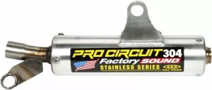Pro circuit SS89125-304 304 hangtompító Kipufogó dob - Slip On