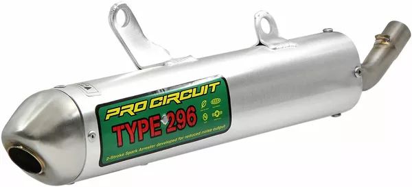 Pro circuit SY03250-296 296 típusú szikra-társ hangtompító Kipufogó dob - Slip On 0