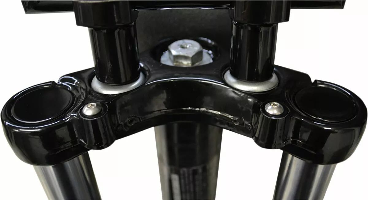 La choppers LA-7504-39B Flush-Mount Fork sapkák Első futómű 1