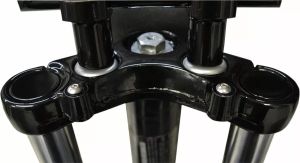 La choppers LA-7504-39B Flush-Mount Fork sapkák Első futómű 1