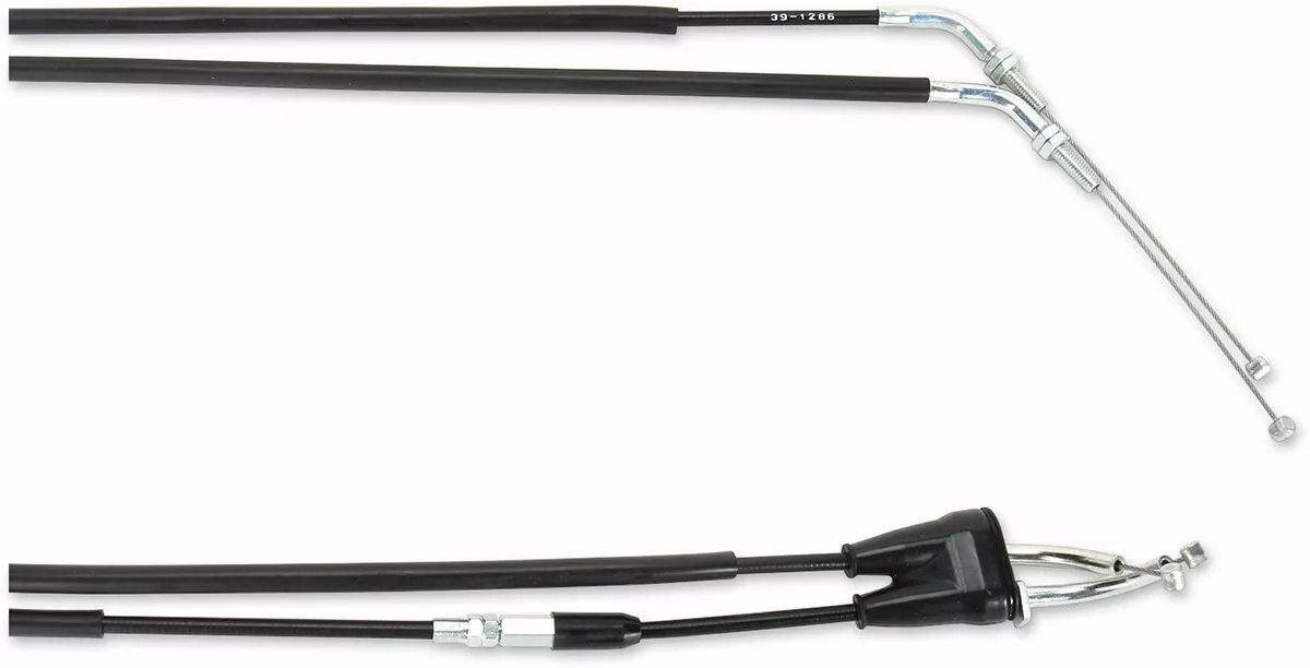 Moose racing hard-parts 45-1185 fekete vinil fojtókábel Bowden és huzal 1