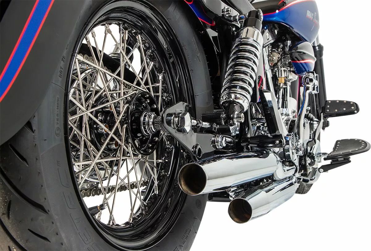 Drag specialties 11223 16 & quot; Króm acél perem Kerék és kerék alkatrészek 1