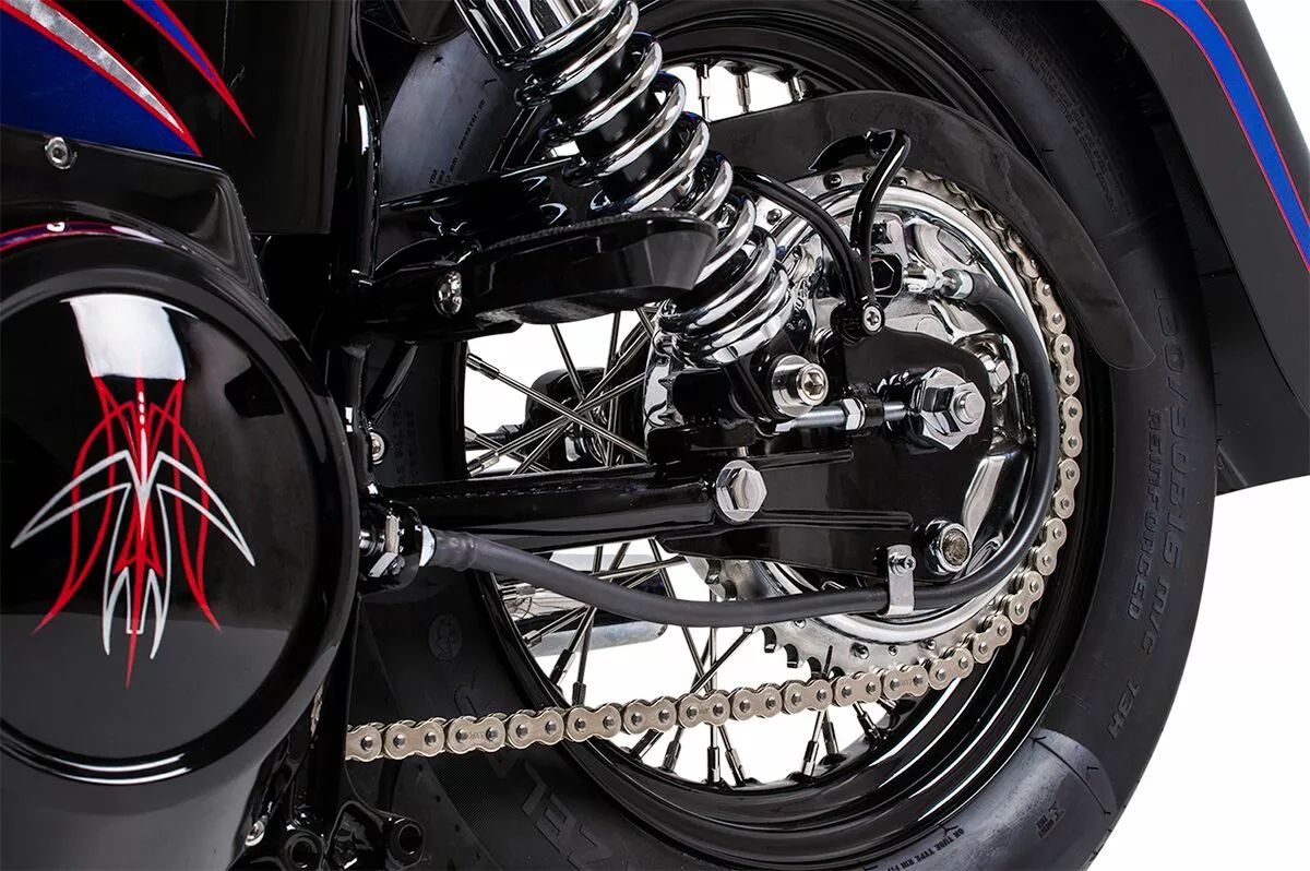 Drag specialties 11223 16 & quot; Króm acél perem Kerék és kerék alkatrészek 3