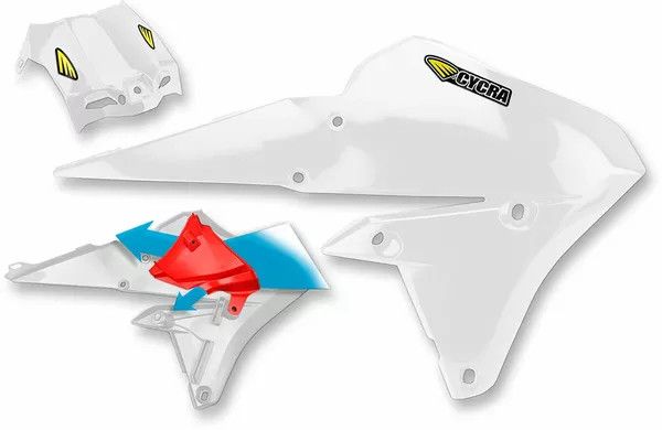 Cycra 1CYC-1778-42 Powerflow bemeneti hűtőburkolatok Sárvédő, vázvédő, idom 0
