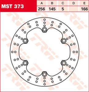 Trw MST373 kerek fix fékrotor 250-299mm Féktárcsa és alkatrészei