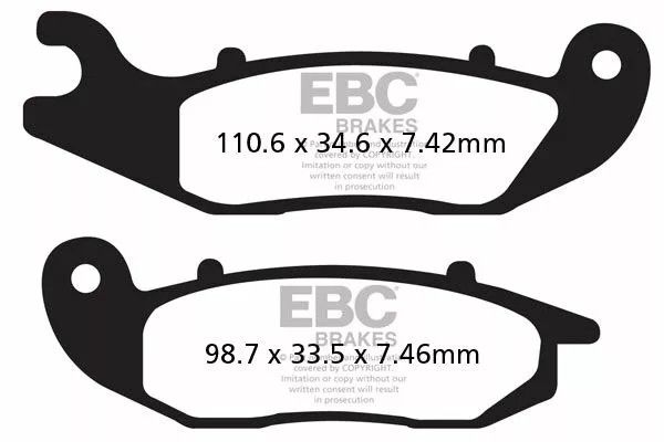 Ebc FA465TT TT Sport Carbon Fusion fékbetét Fékbetét 0