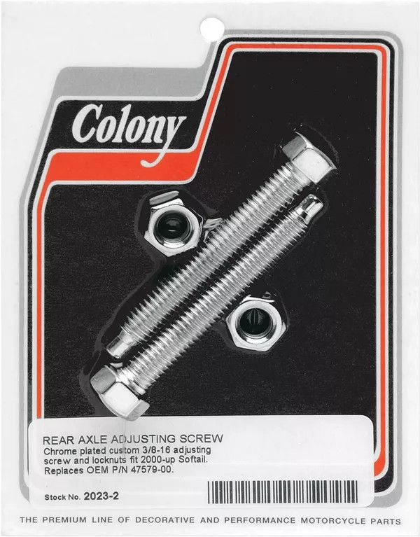 Colony 2023-2 hátsó tengely-beállító csavar Karosszéria rögzítő, csavar Body H&A 0