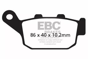 Ebc SFA140 SFA sorozatú organikus robogó fékbetétek Fékbetét