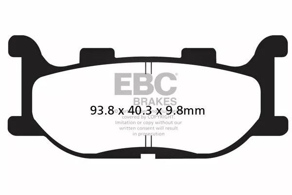 Ebc SFAC199 SFAC Carbon sorozatú robogó fékbetétek Fékbetét 0