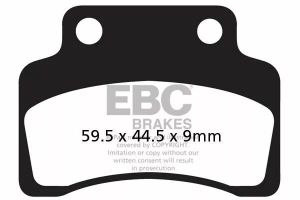 Ebc SFAC235 SFAC Carbon sorozatú robogó fékbetétek Fékbetét