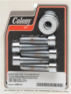 Colony 2054-10 rotor, lánckerék és öv rögzítő hardverkészlet Karosszéria rögzítő, csavar Body H&A