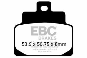 Ebc SFAC301 SFAC Carbon sorozatú robogó fékbetétek Fékbetét