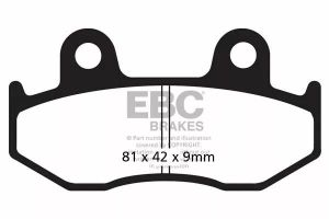 Ebc SFAC323 SFAC Carbon sorozatú robogó fékbetétek Fékbetét