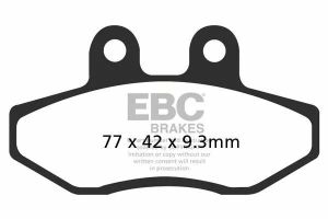 Ebc SFAC393 SFAC Carbon sorozatú robogó fékbetétek Fékbetét