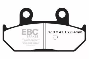 Ebc SFAC412 SFAC Carbon sorozatú robogó fékbetétek Fékbetét