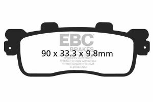 Ebc SFAC498 SFAC Carbon sorozatú robogó fékbetétek Fékbetét