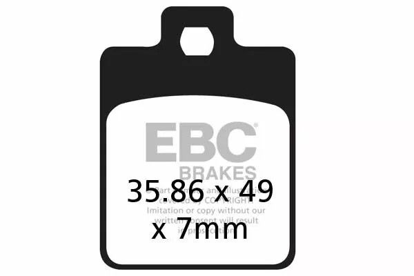 Ebc SFAC260 SFAC Carbon sorozatú robogó fékbetétek Fékbetét 0