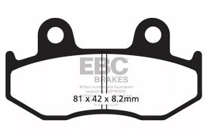Ebc SFA323/3HH SFA-HH sorozat Sindered Scooter fékbetétek Fékbetét