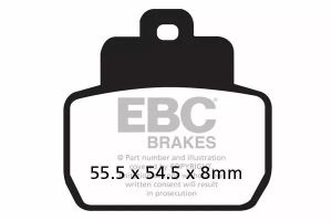 Ebc SFA425HH SFA-HH sorozat Sindered Scooter fékbetétek Fékbetét