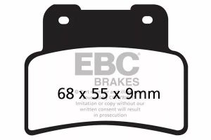 Ebc SFA432HH SFA-HH sorozat Sindered Scooter fékbetétek Fékbetét