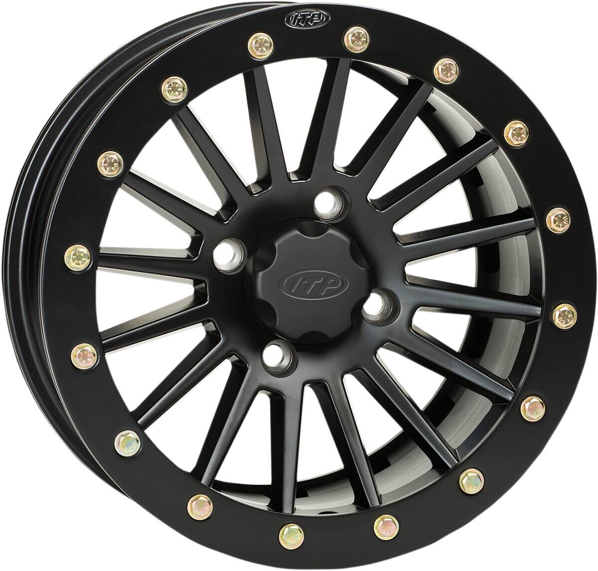 ITP kerék kettõs BEADLOCK súlyos adó BEADLOCK alumínium 14x7 csavar minta 4/115 Motorkerékpár és Quad Kerék 0