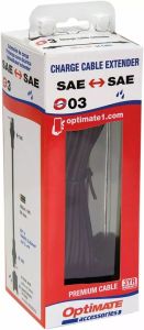 Tecmate O03 töltéskábel -hosszabbító Akkumulátor töltő 1