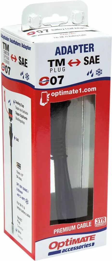 Tecmate O07 töltő kábeladapter Akkumulátor töltő 1