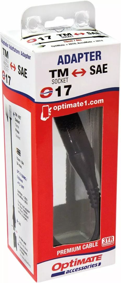 Tecmate O17 töltő kábeladapter Akkumulátor töltő 1