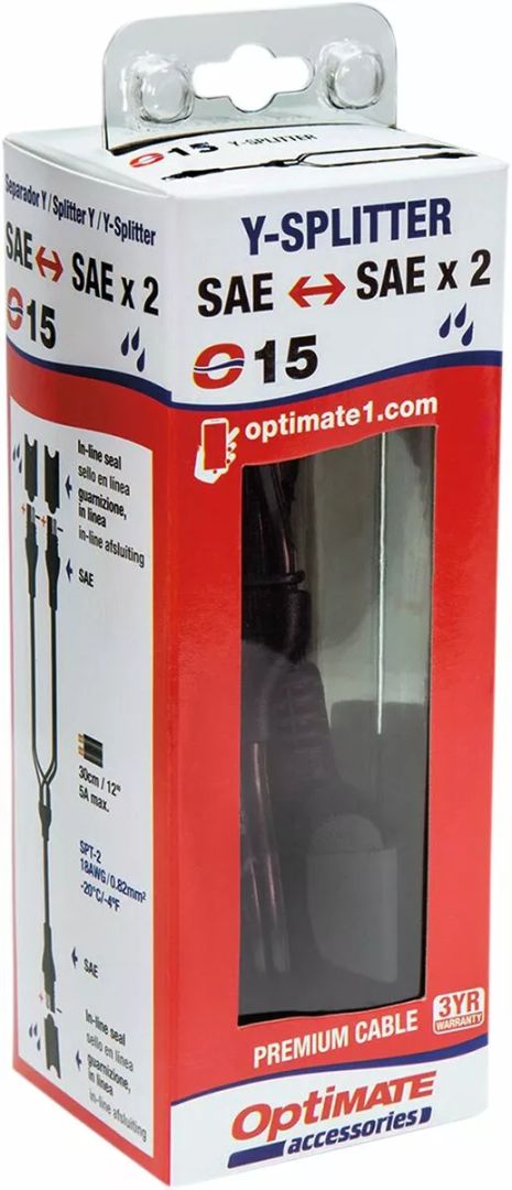 Tecmate O15 y-splitter Akkumulátor töltő 1