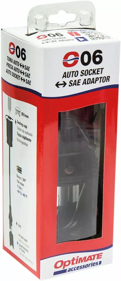 Tecmate O06 aljzat adapter Akkumulátor töltő 1
